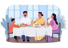 This product is in both english and spanish, to meet the needs of any classroom or esl teacher. Free Vector Big Family Meeting Couple With Senior Parents And Two Kids Standing Together At Suburban House