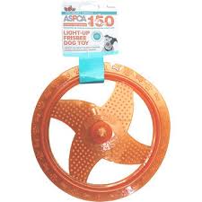 Sundance Aspca Light Up Frisbee Dog Toy Orange