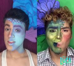 #dúo con @el_mauno Silencio bruno!!!💚🌊 #luca #disney #pixar #makeup #fypシ  #makeupartist #alberto