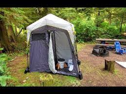 Portable Bathroom For Camping Youtube Portable Bathroom Shower Tent Portable
