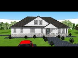 Casa Tip American Colonial Cu 4 Camere Varianta 1 De Acoperis Youtube