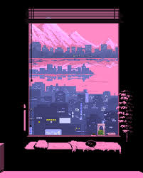 Find the best vaporwave wallpaper 1920x1080 on wallpapertag. Vaporwave Pixel Art Gif