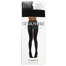 Berkshire Plus Size Luxe Opaque Control Top Tights Shoes