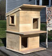 Cat House Outdoor Cat Shelter Condo For Your Rescue Cat Comfy Etsy Outside Cat Shelter Outdoor Cat Shelter Outside Cat House