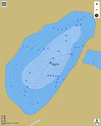 Fuller Lake Fishing Map Us_mi_10_97 Nautical Charts App
