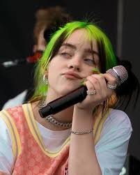 I missed her green hair 💔 . . . . . #billieeilish #billie  #billieeilishedit #girl #green #woman #rich #singer #singer #mafia #love  #billionaire #beauty #beautiful #woman #girl #fashionstyle #luxurycarlife  #rich #red #dark #noir #badboy #man #365days