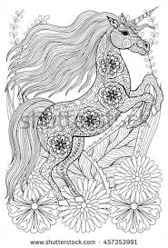 Free printable zentangle pegasus coloring pages for adults and teens. Pegasus Unicorn Coloring Pages Hard Novocom Top