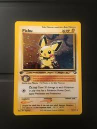 Energy retrieval search your discard pile for up to 2 basic energy cards and attach them to 1 of your pokémon. Pichu 12 111 1st Edition Mint Value 10 50 601 50 Mavin