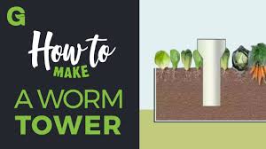 A worm composting bin, known as a vermicomposter, can be fairly inexpensive and easy to maintain. How To Build A Worm Tower Youtube