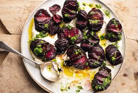 Tempura Herbs And Hasselback Beetroot Eight Flavour Packed New Veg Recipes From Yotam Ottolenghi Veg Recipes Yotam Ottolenghi Ottolenghi Recipes