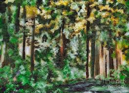If you are new here, do check out my other classes and create masterpieces: Abstract Landscape Of A Forest Painting By Eloise Schneider Mote