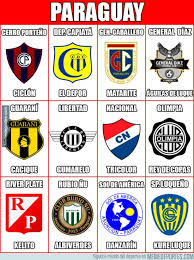 The división profesional de la asociación paraguaya de fútbol (locally diβiˈsjon pɾofesjoˈnal de la asosjaˈsjon paɾaˈɣwaʝa ðe ˈfutβol; Memedeportes Apodos De Los Clubes Sudamericanos De Primera Division