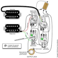 Gibson 2 humbucker wiring diagram this a standard wiring diagram for dual humbucker gibson style guitars. Seymour Duncan 2 Conductor Humbucker Vs 4 Conductor Humbucker