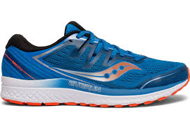 Saucony Guide Iso 2 Running Shoes Blue Orange