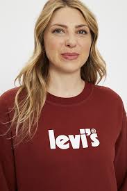 Sweat Shirt Tee Shirt Rouge Levis Sweat Shirt Sweat Levi's Rouge Levi's  Sweat-Shirt à Capuche