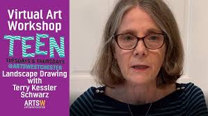 Teen Tuesday] Landscape Drawings with Artist Terry Kessler Schwarz