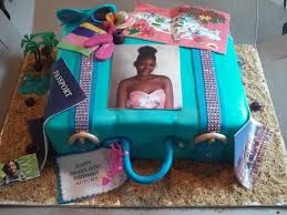 5 out of 5 stars. Suitcase Cake W A Jamaica Themed Sweet 16 Birthday Cake Cakecentral Com