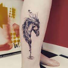 distinctivley inked tattoo design for the leg hinh xăm mẫu hinh xăm tay hinh xăm động vật
