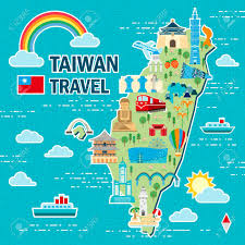 Karte is a town and a locality in the australian state of south australia located in the state's east about 192 kilometres east of the state. Schone Taiwan Reise Karte Design Im Flachen Stil Lizenzfrei Nutzbare Vektorgrafiken Clip Arts Illustrationen Image 48664880