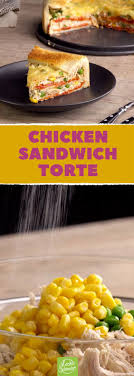 Ein Vergnugen Zu Stapeln Ein Noch Grosseres Vergnugen Zu Essen Chicken Sandwich Torte Rezept Rezepte Huhn Huhnche Sandwich Torte Lecker Lecker Schmecker
