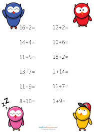 Sums To 20 Worksheet 6 Kidspressmagazine Com Math Activities Preschool Math For Kids Addition Worksheets