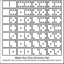 Free Downloadable Dominoes Worksheets Google Search Diy Yard Games Domino Crafts Wood Games