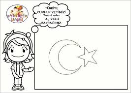 Elif Durusgan Bayram Adli Kullanicinin Ataturk Ve Belirli Gunler Panosundaki Pin Boyama Sayfalari Boyama Kitaplari Okul Oncesi