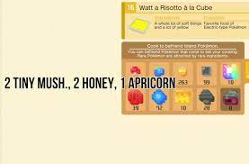 Pokemon Quest Recipes Pokemon Recipes Type Pokemon
