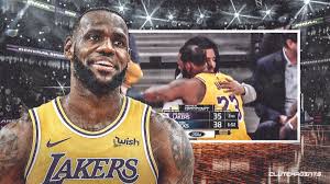 You can also stream it live online with nba. Lakers News Lebron James Daps J Cole Vanessa Hudgens Also At Msg
