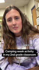 This can be modified to so many different skills!! #2ndgrade #2ndgradefun  #campingweek #flashlightreading #somuchfun #teachersoftiktok