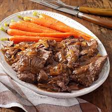 Slow Cooked Coffee Pot Roast Recipe My Family Raves About My Gravy When I Prepare This Recipe Whenever I M Fi Pot Roast Recipes Pot Roast Slow Cooker Recipes