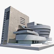 Low Poly Solomon R Guggenheim Museum 3d Model Ad Solomon Poly Guggenheim Model Guggenheim Museum Guggenheim 3d Model