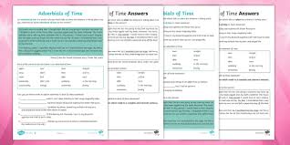 Some of the worksheets for this concept are name date adverb work, adverbs, adverbs of manner, adverb, adverbs 10 the different types of adverbs 02 5 min, adverbs quiz, adverbs how when and where, adverbs. Ks2 Time Adverbials Differentiated Worksheet Teacher Made