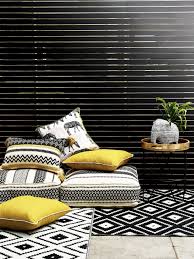 Brandsseller bench cushion, outdoor and indoor, 27 quilted points, approx. 5 Reasons To Love Argos Home S Striking New Spring Interiors Range Patio Decorating Ideas On A Budget Floor Cushions Garden Ideas Cheap