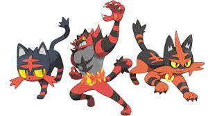 Flamiaou matoufeu pixel art pokemon / brindibou : Flamiaou Dessin