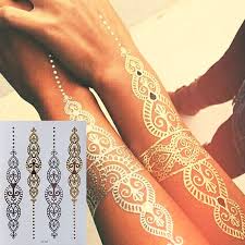 Beautiful cool peacock feather tattoo pictures, designs and meanings for females and males. Hot Flash Metallic Waterproof Tattoo Gold Silver Women Fashion Henna Peacock Feather Design Face Freckle Temporary Tattoo Stick Temporary Tattoos Aliexpress