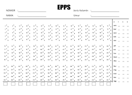 Contoh Soal Psikotes Epps Pdf