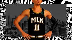 In a video tweeted by the hawks , the pontiff could be seen smiling as he opened a box containing the jersey, which was emblazoned with the number 1. Nba 2k21 How To Make 2020 2021 Atlanta Hawks Mlk City Edition Jerseys Tutorial Youtube