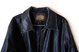 Arizona Original Leather Jacket Mens Black Biker Large Vintage Etsy Leather Jacket Men Leather Jacket Hipster Coat