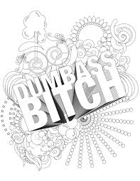 Swear word coloring pages varityskuva paivakirja itse. Pin On Color Like A Boss