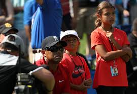 Tiger woods son charlie and daughter sam give him sweetest. Photo Gallery Tiger Woods Cute Kids Sam And Charlie