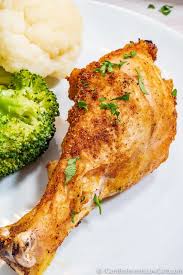 Serve, if desired, with a green salad and wedge of lemon. Crispy Baked Chicken Legs Oven Baked Drumsticks Recipe