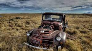 Rusted Old Abandoned Truck In Fields Hdr Clouds Old Truck Hdr Rust Fields Chevy Trucks Old Trucks Gmc Trucks