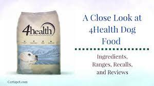 Here we have shared an amazing clearly review of best 4health dog foods in 2020. 4health Dog Food Ingredients Recalls And Reviews Certapet