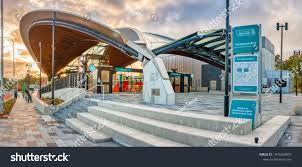 Norwest Sydney Nsw U002f Australia June 7 2019 Sydney Metro Northwest Rapid Transport Station Driverless New Subway Stati In 2020 Stock Photos Image Sydney Metro