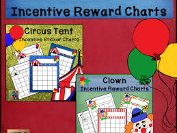 Circus Incentive Sticker Reward Charts Bundle