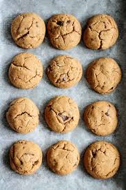 Thick Chewy Peanut Butter Cookies With Chocolate Chips Milk And Pop Recipe In 2020 Chewy Peanut Butter Cookies Peanut Butter Chocolate Chip Cookies Best Peanut Butter Cookies
