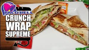 Then, remove it from the pan. Taco Bell Crunchwrap Supreme Recipe Remake Youtube