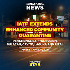 David said that while the virus. Philippine Star Iatf Recommends Another One Week Facebook