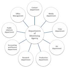 Departments Of Advertising Agency Organizational Structure Advertising Agency Organizational